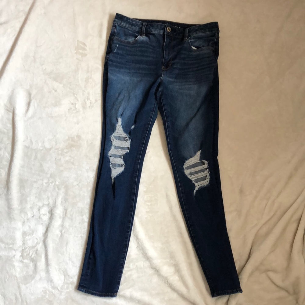 Long high rise jegging